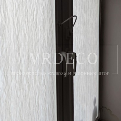 Рулонные шторы UNI 2 с тканью Ариадна белый - Славянка фото 2